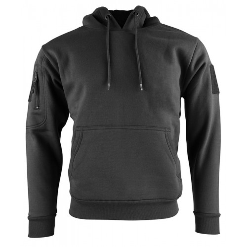 Kombat UK Tactical Hoodie (BK), Staying warm and comfortable out in the field is critical to your enjoyment; if you're freezing cold, you're not going to enjoy yourself